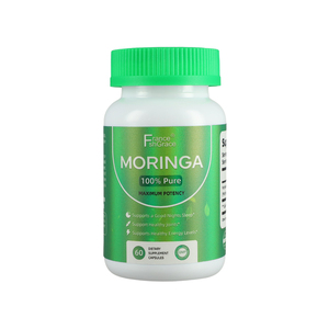 Moringa 100% Pure Anti-oxidation and Anti-inflammatory Protect Liver Lubricate <strong>Intestines</strong> Promote Bowel Movements 60 Capsules - Product Image 4