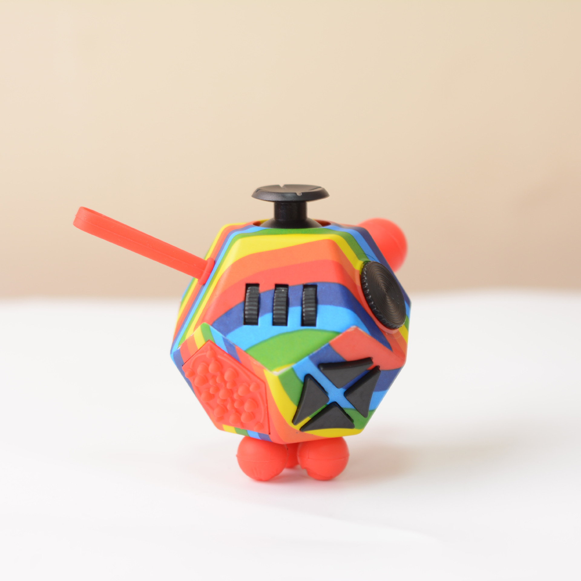 Cubo de Rubik de descompresión ii-arcoíris