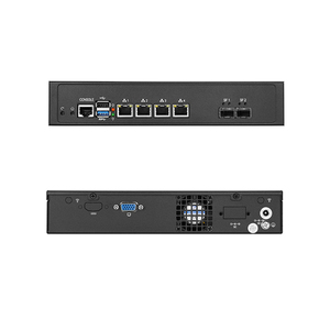 Computadora pequeña 4x Puertos Lan 2x SFP 10G Intel N100 Procesador DDR5 Msata X86 Servidor Networking Firewall Mini PC - Product Image 5