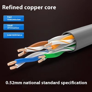 <strong>Class</strong> 6 QS2636 Gigabit <strong>Networking</strong> Cables Unshielded Pure Copper Twisted Pair for Home <strong>Computer</strong> Communication Cables - Product Image 2