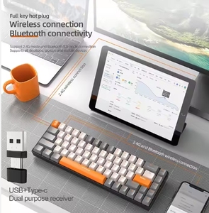 Tasti 104 da gioco tastiera cablata con tastiera colore retroilluminata sensazione meccanica periferiche per Computer E-sport per Laptop Desktop - Product Image 6