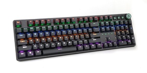Kailh Switch Game <strong>Keyboard</strong> Mechanical RGB 104 <strong>Keys</strong> Waterproof Computer USB Magnetic Suction <strong>Custom</strong> Cover State Style Color - Product Image 2