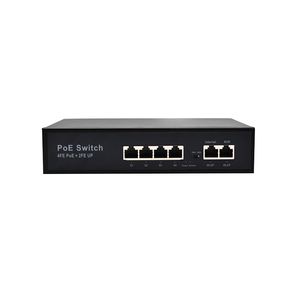 Wanglink 10/100Mbps interruptor PoE de 4 puertos DC 12V-24V entrada a 48V salida PoE soporte IEEE802.3 AF/AT para paneles solares Cámara IP - Product Image 5