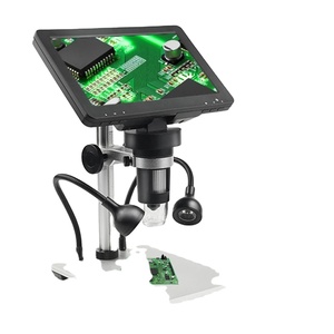8MP 1200X Microscopio electrónico digital Fuente de luz LED Pantalla LCD de 7 pulgadas 1600X para reparación Lupa electrónica - Product Image 6