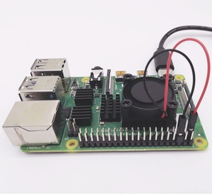 Hochwertiger Himbeer Pi 4 Modell B Aluminium Kühlkörper mit Lüfter RAM Kühlkörper Set - Product Image 3