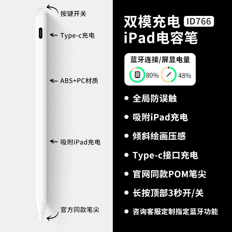 แท็บเล็ตแม่เหล็ก ชาร์จแบบ Type-C เชื่อมต่อหน้าจอด้วยบลูทูธ