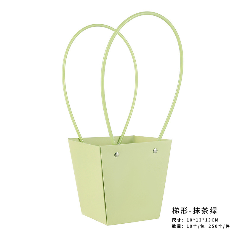 Medio verde Matcha en forma de T (10/bolsa)-macaroon Wat