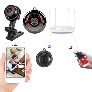 กล้องไอพี Wi-Fi ขนาดเล็กสำหรับเฝ้าระวังความเคลื่อนไหวสำหรับสัตว์เลี้ยง/ทารกกล้องรักษาความปลอดภัยภายในบ้านความคมชัดระดับ HD 1080P ระบบเสียงสองทาง - Product Image 2