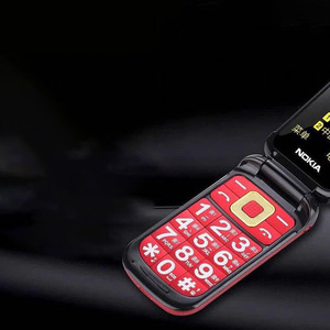 Super Qualidade Dual SIM Flip Grande Botão Velho Homem Celular 4G Telefone Celulares Portáteis Para Idosos