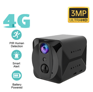 Ubox新款智能4g迷你小型摄像机PIR运动检测电池供电IP摄像机无线运动检测网络摄像机 - Product Image 2