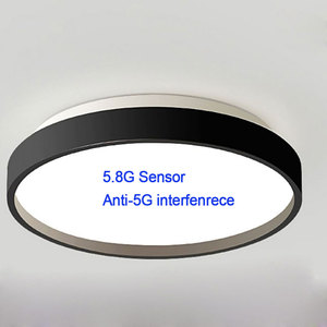 New Anti 5G Interference Microwave radar Induction Motion Sensor Led Ceiling <strong>Lamp</strong> with Motion Sensor for Corridor Hallway - Product Image 1
