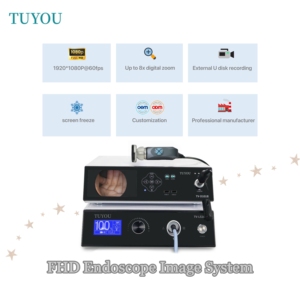 TUYOU高级1080P医用录像机，带120瓦发光二极管光源，用于腹腔镜检查和宫腔镜检查 - Product Image 2