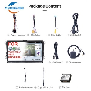 MIDCOURSE Factory 9 ''Android 8.1 Car Radio GPS PlayerためJetta arokためVW Volkswagen Polo Passat <span class=keywords><strong>CC</strong></span> Golf 4 5 MK4ため<span class=keywords><strong>Tiguan</strong></span>