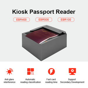 Interfaz USB OCR MRZ Passport Reader y SDK Software de computadora Fácil de integrar en el escáner de documentos del sistema