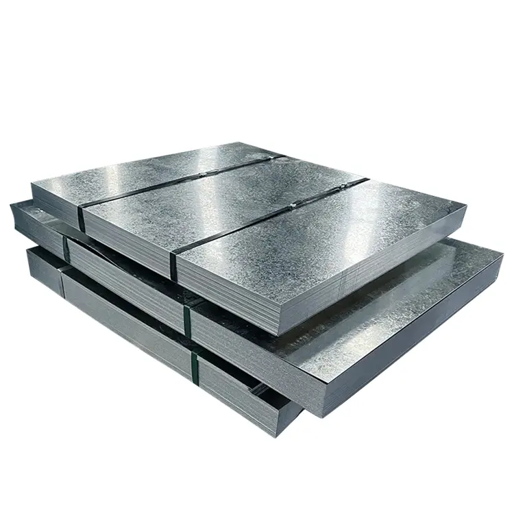 0,1-6,0mm de espesor galvanizado recubierto de zinc laminado en frío galvanizado en caliente hojas de metal de acero al carbono/bobinas/placas