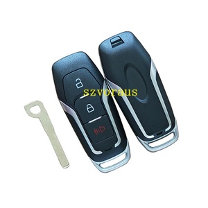 Für Ford 2 + 1 Taste Smart Remote Autos chl üssel karte mit ungeschnittenem Schlüssel (315 Mhz/ID49 Chip)FCC ID M3N-A2C31243800 ** - Product Image 1