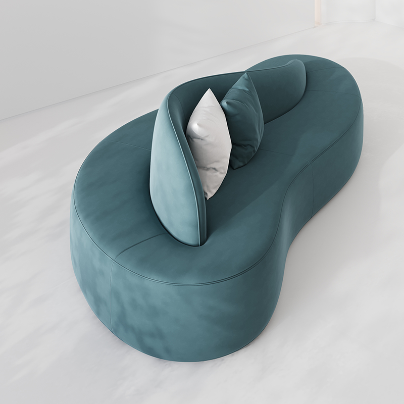 Bleu rêveur (Velours givré - 45)