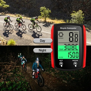 Wired Bike <strong>Computer</strong> 19 <strong>Functions</strong> Touch Bike Speedometer Odometer Waterproof Bicycle <strong>Computer</strong> with Backlight