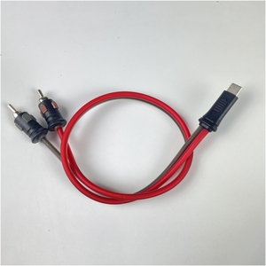 Cable de audio USB C a 2Rca de alta calidad Tipo-c a 2RCA Amplificador Cable de audio USB C a 2 RCA Cable de audio - Product Image 1
