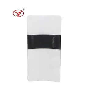 AS-001 Impact Resistance Polycarbonate Safety Protective Shield Rectangular Transparent Security Shield - Product Image 3