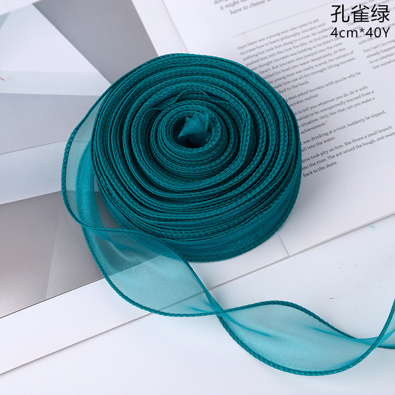 Vert malachite 4cm*40 yards (livraison en boîte complète su