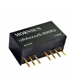 Mornsun-Convertidor de corriente continua para PCB, convertidor de potencia con salida DUAL de 12V, 6W, 9-36V, URA2412S-6WR3 aislado