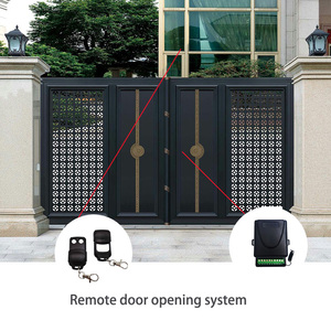 RF Wireless Fernbedienung Tor steuerung Switch Kit 2 Kanäle Empfänger DC12/24V Garagentor Fernbedienung - Product Image 3