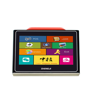 ZHONGJI Windows POSシステム商用タッチレジスターQRコードスキャン内部プリンターカスタマーディスプレイ画面 - Product Image 1