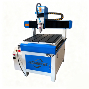Jinan 6060 CNC Router máy công nghiệp 3 trục CNC định tuyến máy & Mini Mill được trang bị với CNC gỗ phay Cutter - Product Image 4