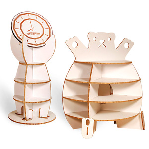 Drehbares Kartonhaken-Vorführregal Pop-Up-Tresen-Vorführtablett Tischplatte Klebebildschirm mit Werkspreis - Product Image 3