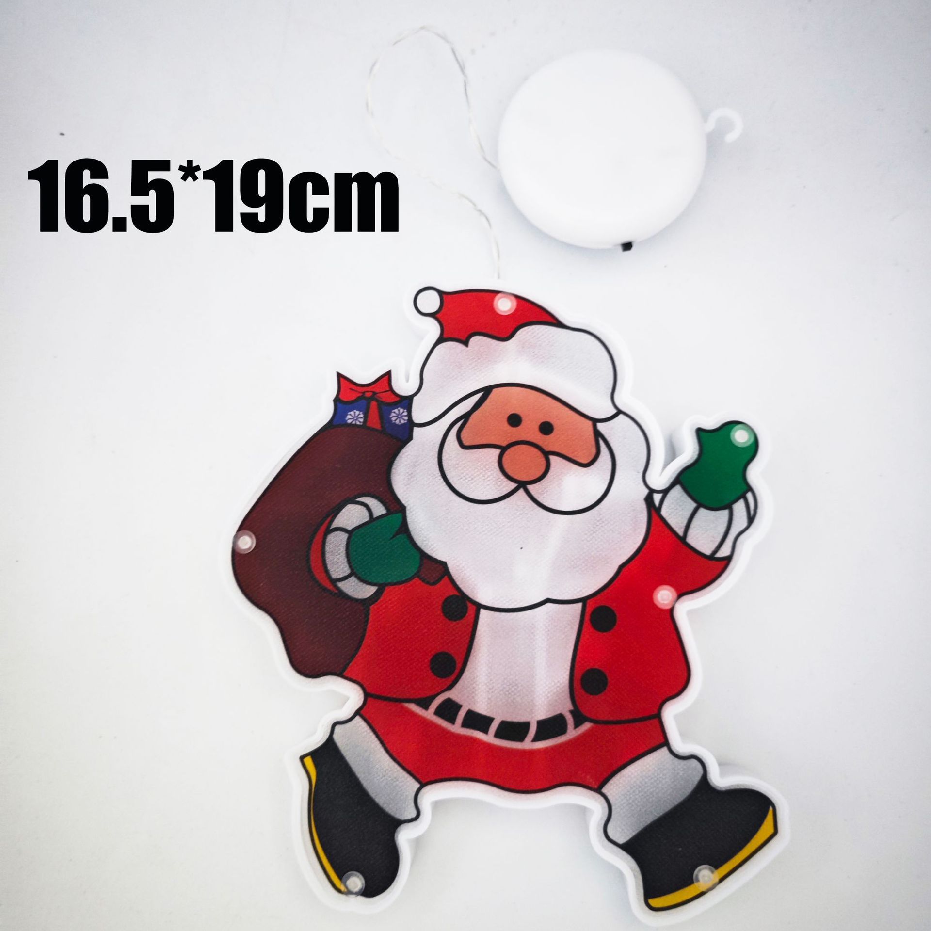 Lumière chaude du Père Noël