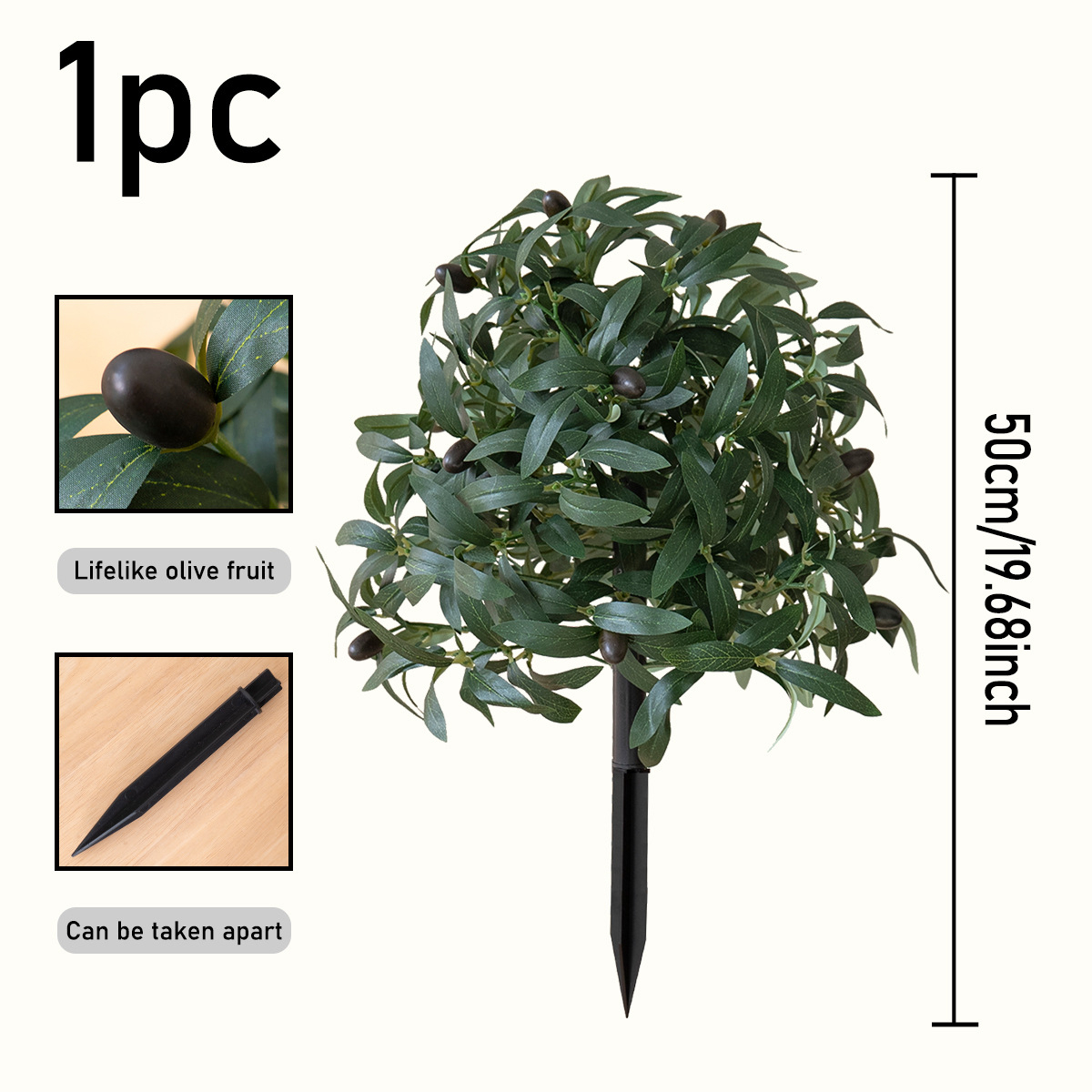 Olive Fruit Ground Bush