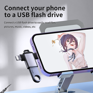 8针Otg C型适配器USBOtg适配器适用于手机/IPad全新条件Tipo c安卓多接口u盘适配器 - Product Image 3