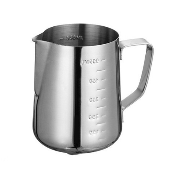 Taza para latte art con escala estampada 304.