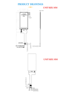 解像度25.8*49.72 * 1.43MM 200cd/m21.9インチ液晶画面1.9インチTFT SPIインターフェイスLCDディスプレイ画面モジュール - Product Image 6
