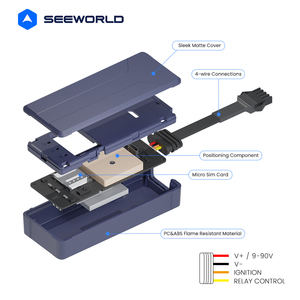 Chip de ubicación en tiempo real para vehículo Iot, dispositivo de seguimiento con cable, rastreador GPS para bicicleta con parada remota a través de la computadora - Product Image 3