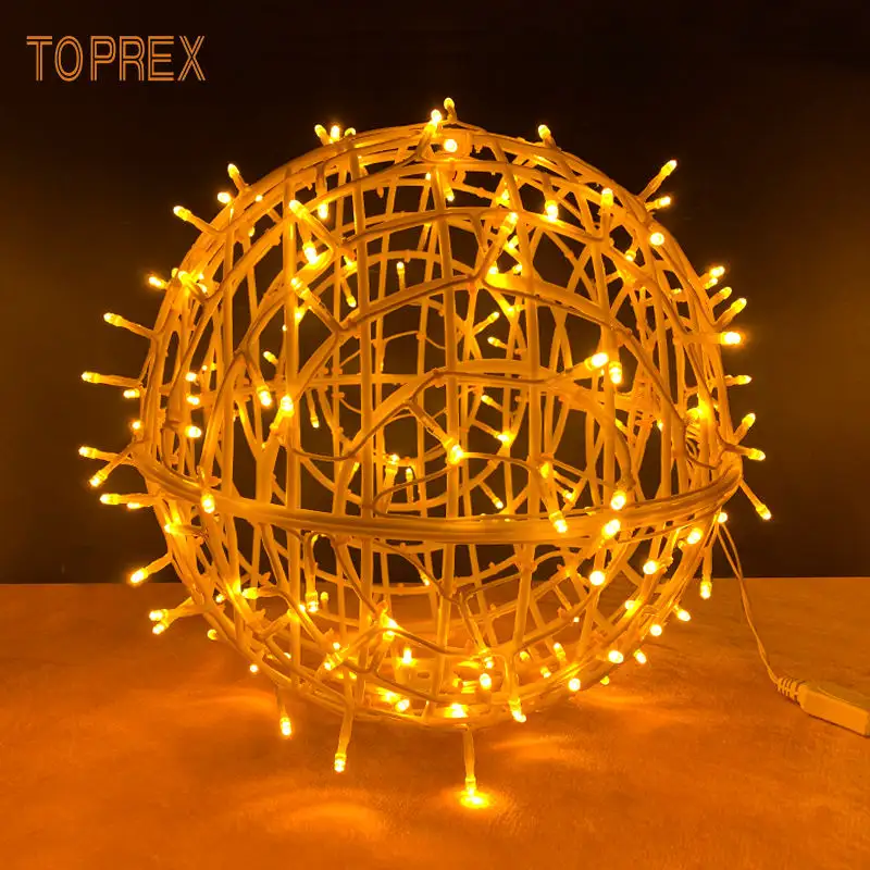 2024 New 4Ft Programmable Led Personalized Assembled Lightning Shaped Balls Lights Suppliers