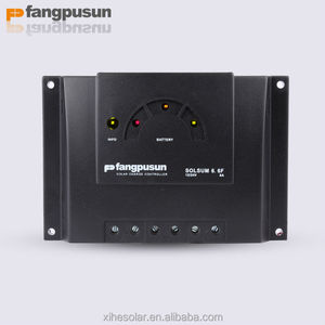 Solsum 6.6 F Solsum 8.8 F Solsum 10.10 F 12 V 24 V 6 A 8 A 10 A太阳能控制器在简单光伏发电系统中流行 - Product Image 1