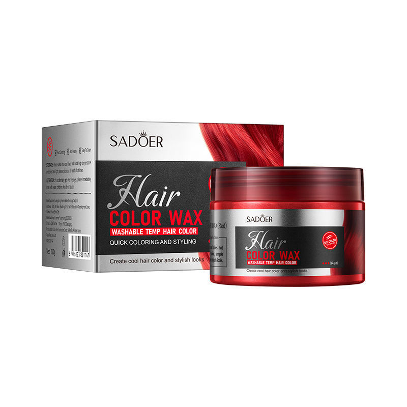 Argile coiffante rouge
