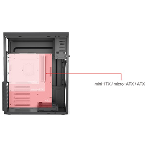 Desktop <strong>Case</strong> <strong>Computer</strong> <strong>Case</strong> PC Tower <strong>Computer</strong> ATX <strong>Case</strong> Gaming Cabinet - Product Image 3