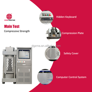 Macchina idraulica di prova di compressione del carico di picco 2000KN controllata da Computer per la valutazione del cubo di calcestruzzo 1 anno di garanzia - Product Image 2