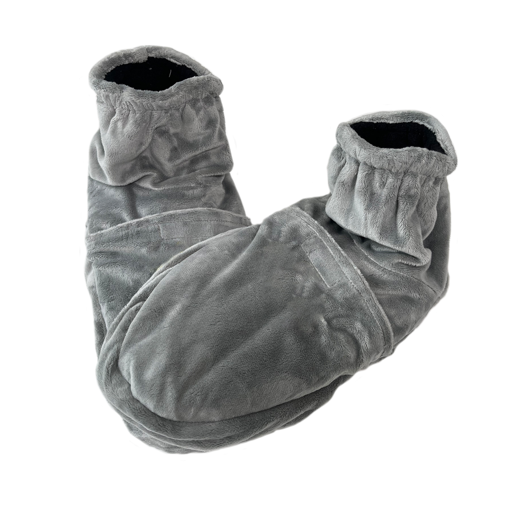 Botines de hierbas-gris