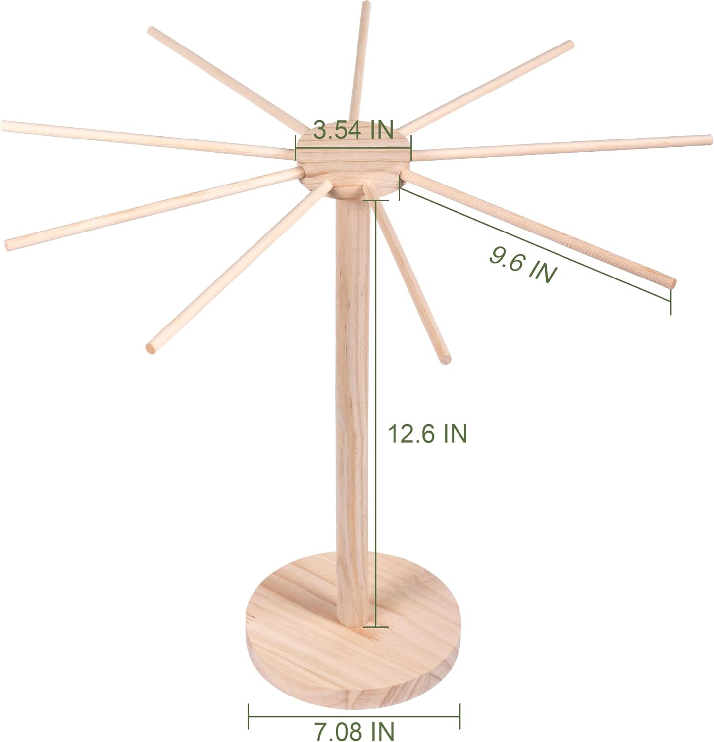 Séchoir à pâtes avec 9 barres