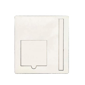 Escritorio DIY Logo Bloc de notas impreso personalizado y portalápices Sublimación Bandeja de notas adhesivas en blanco para lápiz - Product Image 1