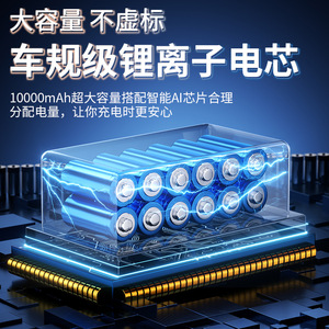 ホット販売製品2024透明22.5W急速充電パワーバンク10000mah 20000mahケーブル内蔵 - Product Image 6