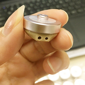 Cep yardım alıcısı, kulaklık, 2-pin, mor, S boyutu kalp kulak fiyat - Product Image 3