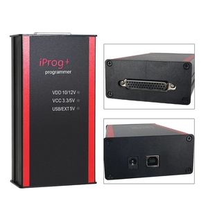 Iprog Pro con 11 adaptadores completos V87 V89 para IMMO OFF KM Radio Airbag Reset Iprog Pro Key Programmer IPROG ECU herramienta de programación