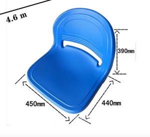 Nwt Tùy Chỉnh Thép Không Gỉ Hợp Kim Nhôm Sân Vận Động Ghế Băng Ghế Dự Bị Cho Thể Thao Tòa Án Thiết Bị Ghế - Product Image 4