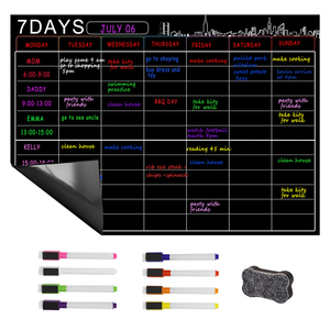 แม่เหล็กติดตู้เย็นออกแบบได้เองตารางพฤติกรรมและงานบ้านสำหรับเด็กแผนภูมิแม่เหล็กสำหรับเด็กทุกวัน - Product Image 5
