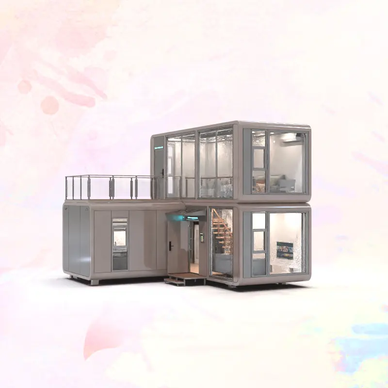 家の居間の家の小屋のための安い既製の3ベッドルームのプレハブの家の拡張可能な容器の家